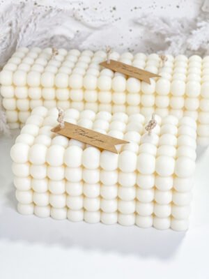 Large Bubble Candle